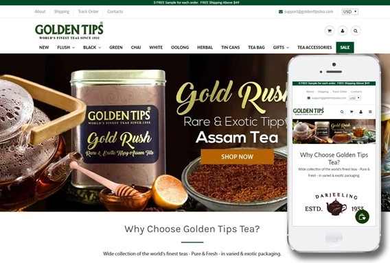 GoldenTips Tea